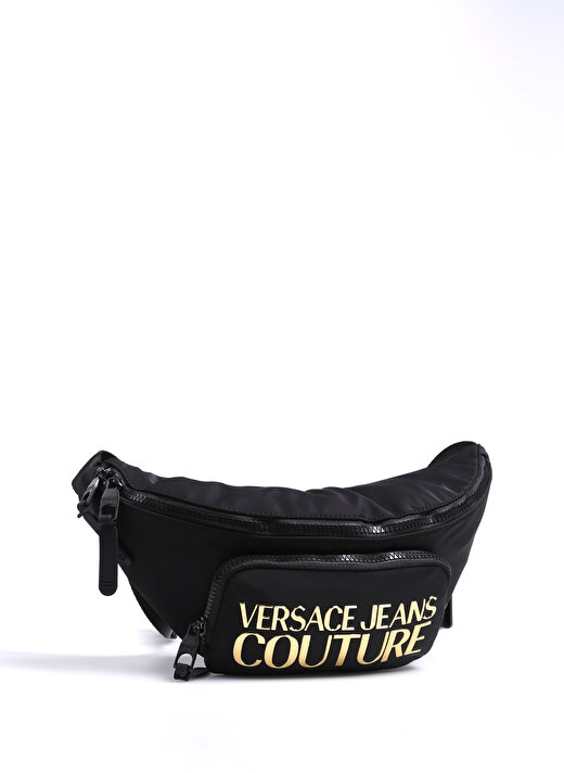 Versace Jeans Couture Siyah - Altın Erkek Bel Çantası 74YA4B93ZS394G89 2