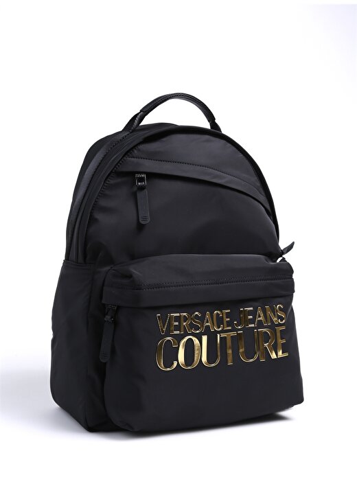 Versace Jeans Couture Siyah - Altın Erkek Sırt Çantası 74YA4B90ZS394G89 2