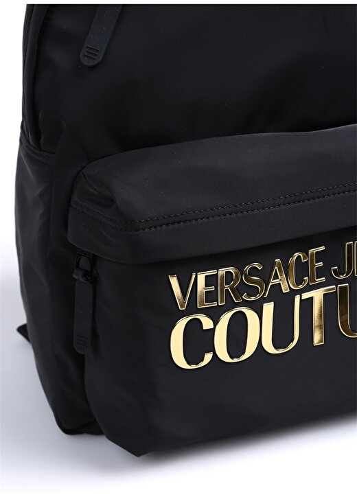 Versace Jeans Couture Siyah - Altın Erkek Sırt Çantası 74YA4B90ZS394G89 4
