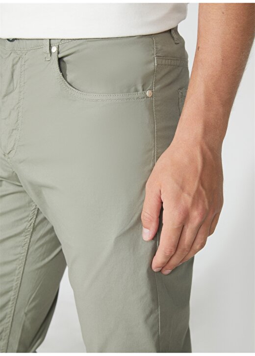 AT.P.CO Normal Bel Normal Paça Slim Fit Yeşil Erkek Pantolon A261DAVE362TC506/TB 4