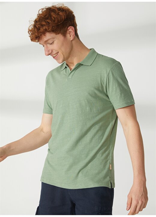 AT.P.CO Yeşil Erkek Polo T-Shirt A265P82748- 2