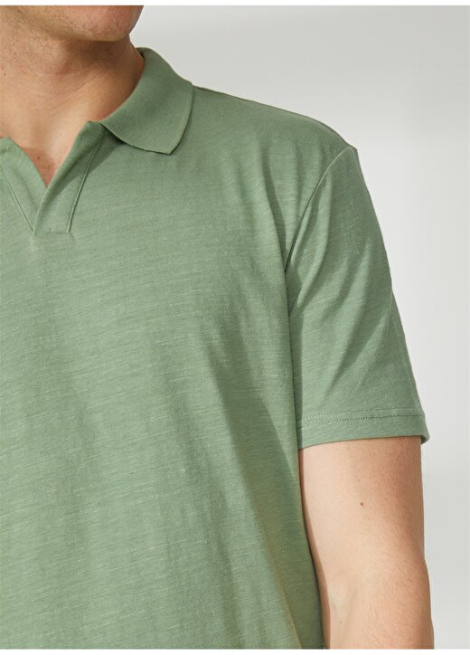 AT.P.CO Yeşil Erkek Polo T-Shirt A265P82748- 4