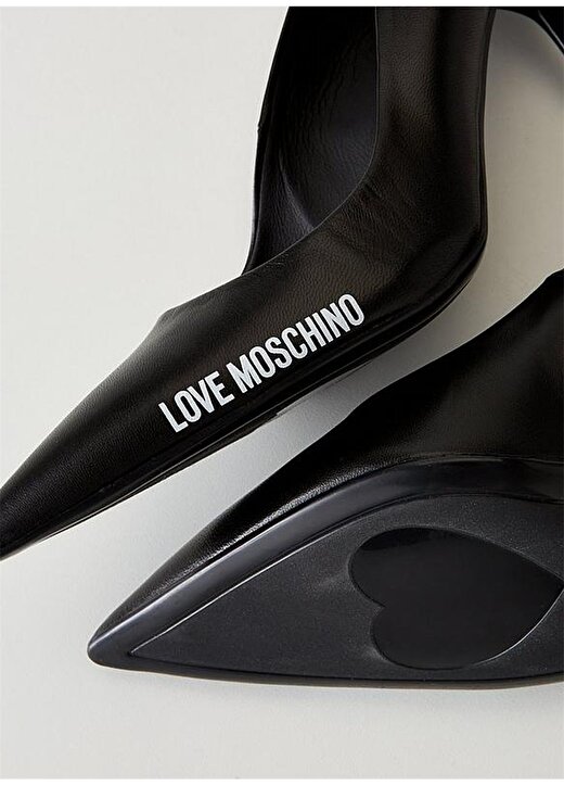 Love Moschino Siyah Kadın Topuklu Ayakkabı JA10089G1GIE0000 4
