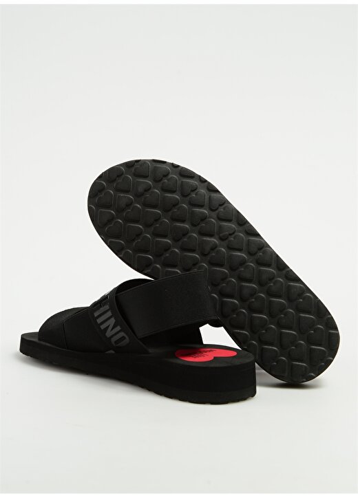 Love Moschino Siyah Kadın Sandalet JA16033G0GJN7000 4