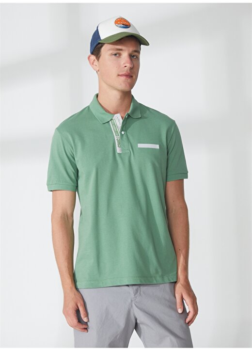 Gmg Fırenze Polo Yaka Yeşil Erkek T-Shirt GU23MSS03042 2
