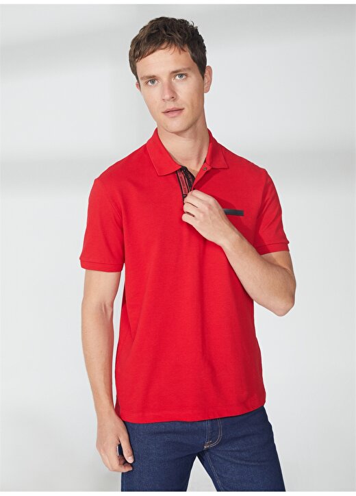 Gmg Fırenze Polo Yaka Kırmızı Erkek T-Shirt GU23MSS03042 1