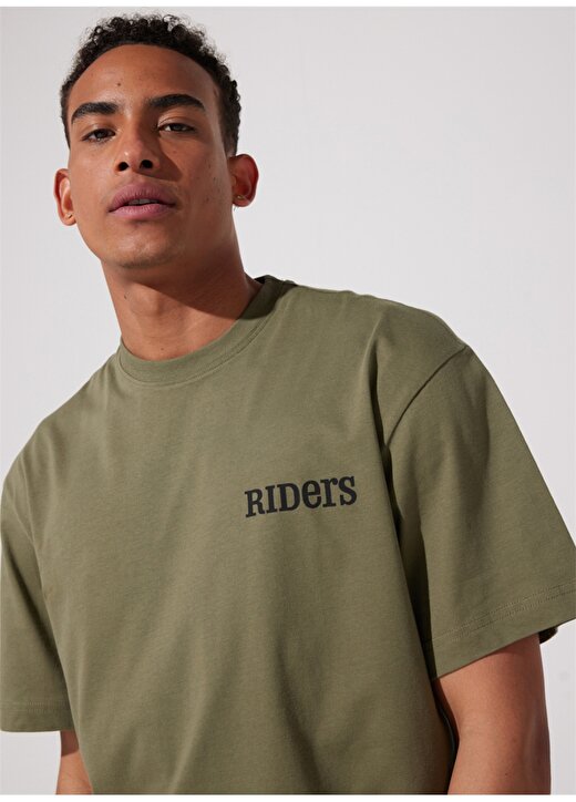 Riders By Lee Bisiklet Yaka Yeşil Erkek T-Shirt L231723148 T-Shirt 2