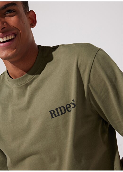 Riders By Lee Bisiklet Yaka Yeşil Erkek T-Shirt L231723148 T-Shirt 3
