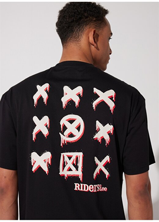 Riders By Lee Bisiklet Yaka Siyah Erkek T-Shirt L231715001 T-Shirt 1