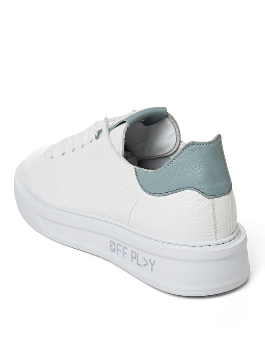 Off Play Beyaz Kadın Deri Sneaker XWFIRENZE1CV02LH81 4