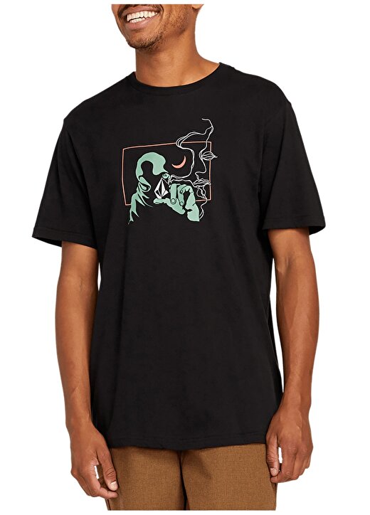 Volcom Siyah Erkek T-Shirt A5012305_Volcom Skate Vitals Axel 1 1