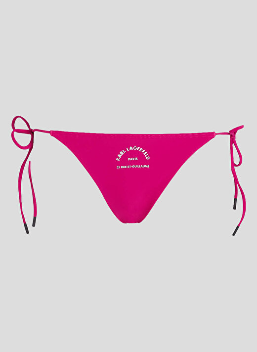 KARL LAGERFELD Koyu Pembe Kadın Bikini Alt 230W2216 3