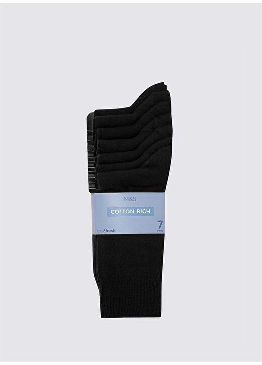 Marks & Spencer Siyah Erkek Çorap 0101H 1