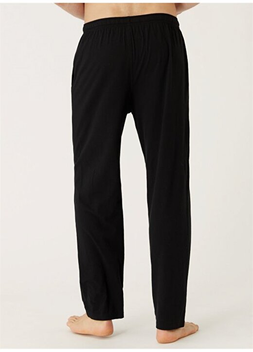 Marks & Spencer Siyah - Gri - Gümüş Erkek Saf Pamuklu 2'Li Pijama Altı Seti 500 4