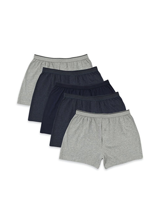 Marks & Spencer Lacivert Erkek Boxer 8304F 1