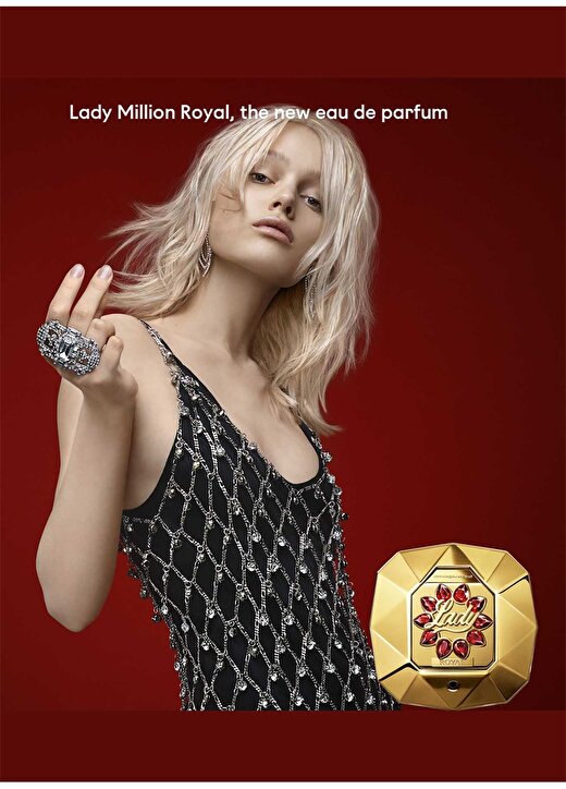 Paco Rabanne Lady Million Royal Eau De Perfume Spray 80Ml 3