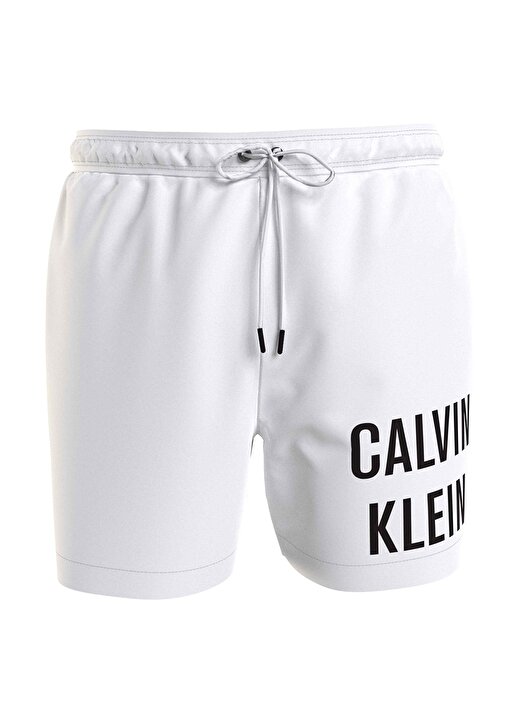 Calvin Klein Beyaz Erkek Şort Mayo KM0KM00739YCD 1