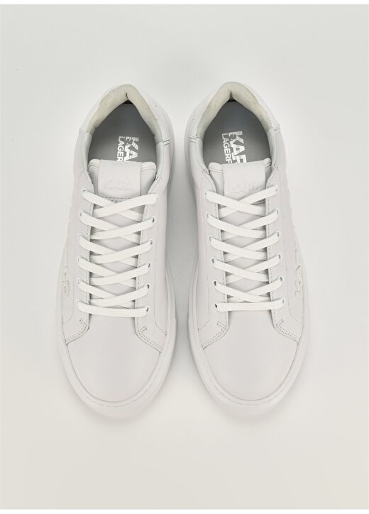 KARL LAGERFELD Beyaz Kadın Sneaker KL62210 3