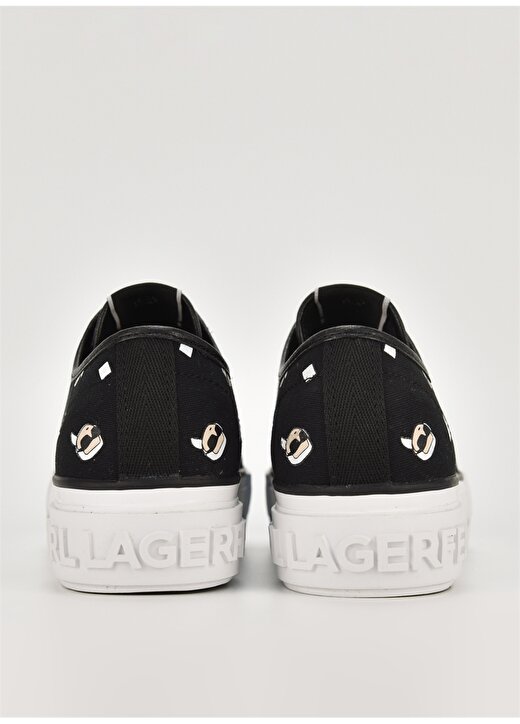 KARL LAGERFELD Siyah Kadın Sneaker KL60415 4