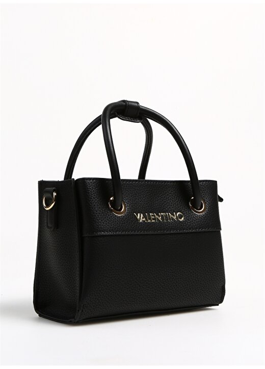 Valentino Siyah Kadın 21X15 X9 Cm El Çantası VBS5A805001 2