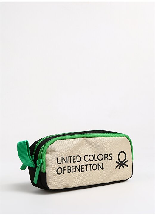 Benetton Siyah - Yeşil Erkek Çocuk Kalem Çantası BENETTON 3702 2