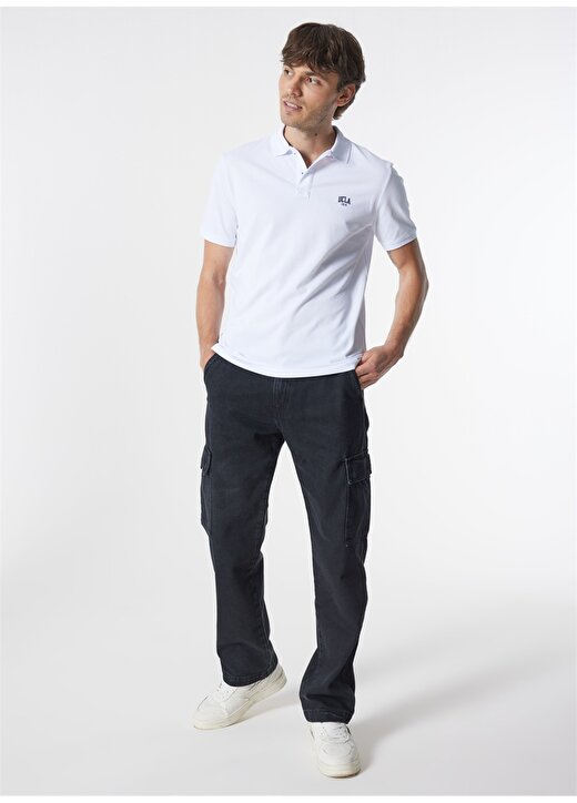 Ucla Polo Yaka Beyaz Erkek T-Shirt LAKES 1