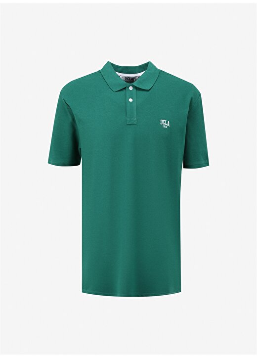 Ucla Polo Yaka Yeşil Erkek T-Shirt LAKES6 1