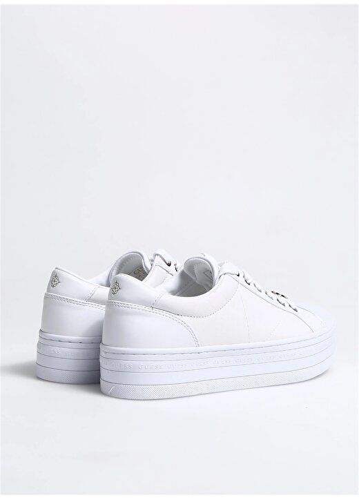 Guess Beyaz Kadın Sneaker FL5BLSLEA12-WHITE 3