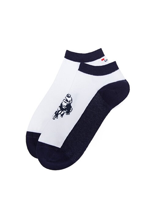 U.S. Polo Assn. Erkek Beyaz Çorap A081SZ013.P02.TAMAS 1
