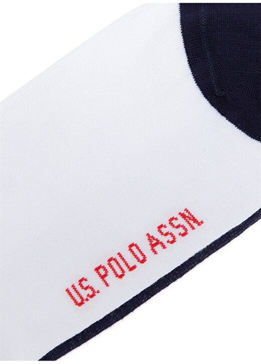 U.S. Polo Assn. Erkek Beyaz Çorap A081SZ013.P02.TAMAS 3
