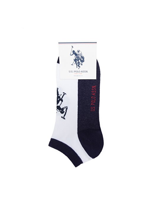 U.S. Polo Assn. Erkek Beyaz Çorap A081SZ013.P02.TAMAS 4