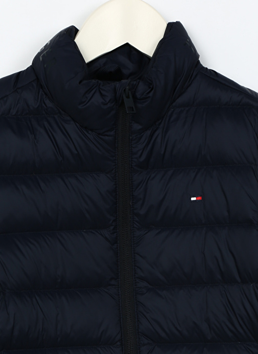 Tommy Hilfiger Mavi Erkek Çocuk Bisiklet Yaka Uzun Kollu Mont KS0KS00440     3