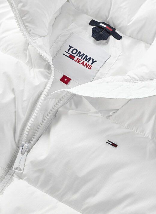 Tommy Jeans Beyaz Kadın Mont DW0DW15963 2