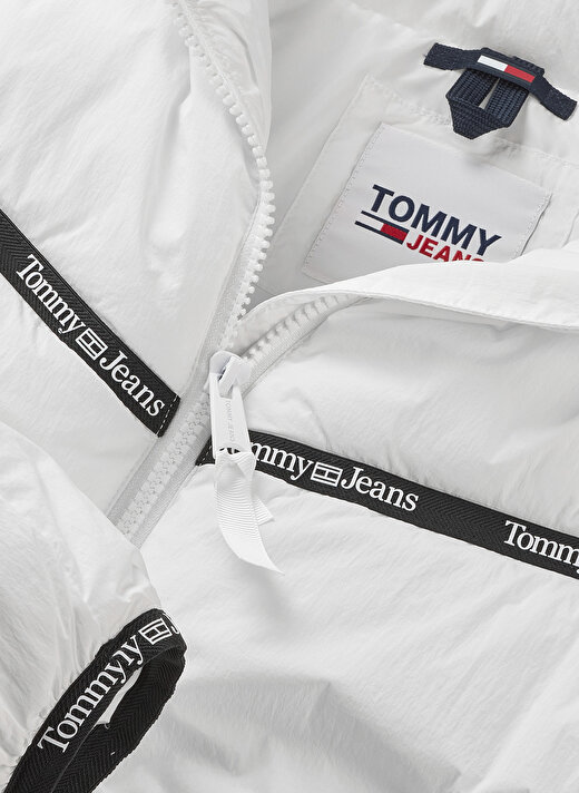 Tommy Jeans Beyaz Kadın Mont DW0DW16100 2