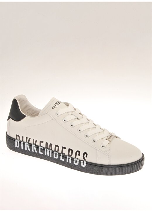 Dirk Bikkembergs Beyaz - Siyah Erkek Sneaker 19133/CP 3