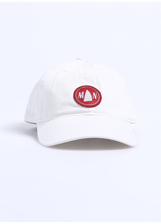 Murphy&Nye Beyaz Erkek Şapka WASHED COTTON HAT 1