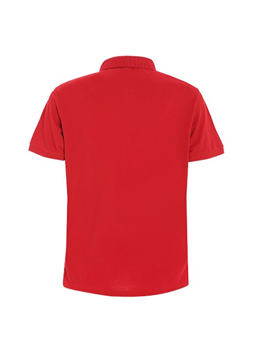 Slam Kırmızı Erkek Polo Yaka Regular Fit T-Shirt A108003S00_DECK 2