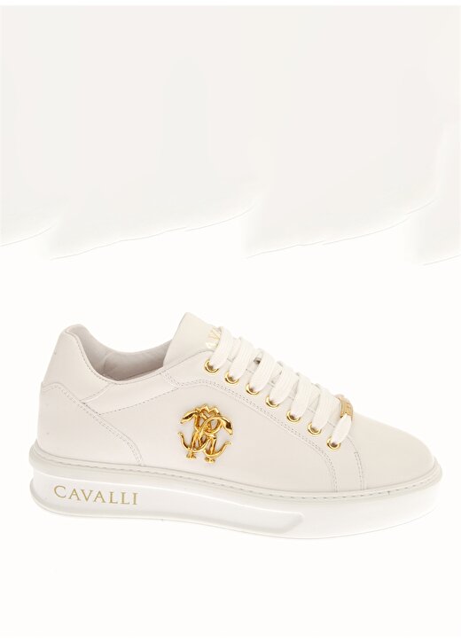 Roberto Cavalli Beyaz Kadın Sneaker 18620 1
