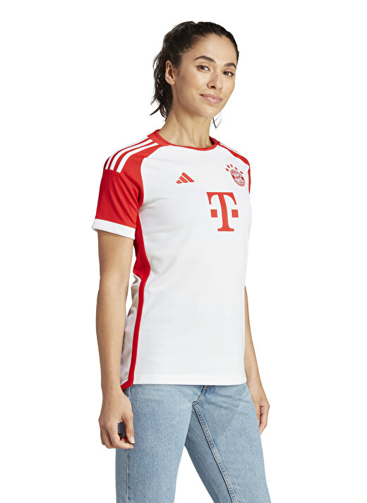 adidas Beyaz - Kırmızı Kadın Bayern Münih Forma IB1478-FC 2