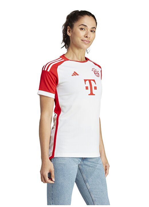 Adidas Beyaz - Kırmızı Kadın Bayern Münih Forma IB1478-FC 2