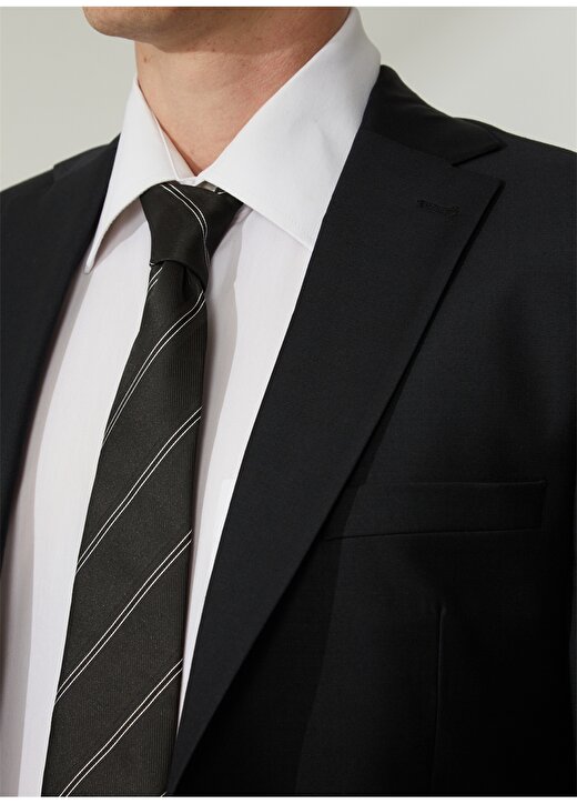 Pierre Cardin Normal Bel Slim Fit Siyah Erkek Takım Elbise Y25444/ST 4