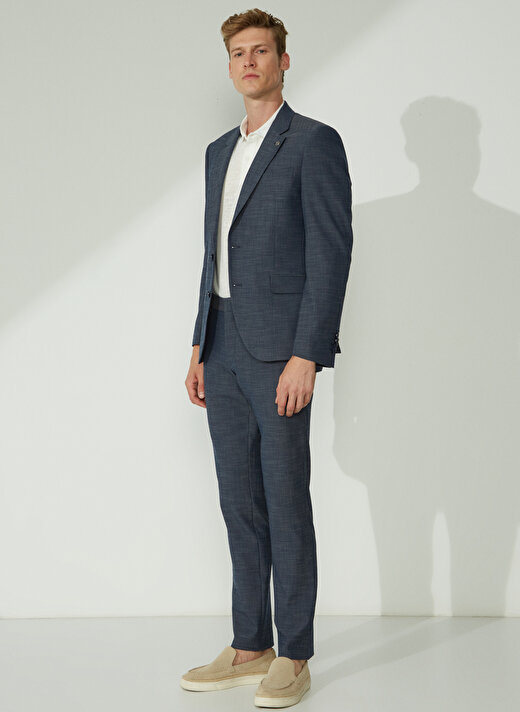 Pierre Cardin Normal Bel Slim Fit Lacivert Erkek Takım Elbise U49053/ST 2