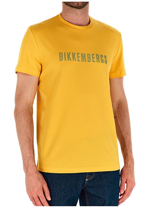 Bikkembergs Turuncu Erkek T-Shirt C 4 101 2V 1