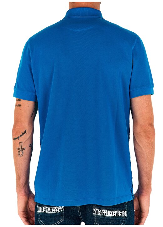 Bikkembergs Mavi Erkek Polo T-Shirt C 8 090 81 3