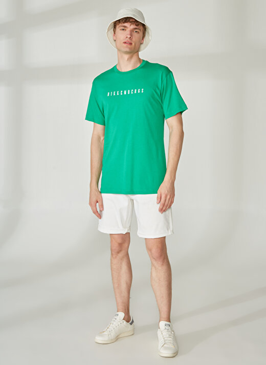 Bikkembergs Yeşil Erkek T-Shirt C 4 114 25 2