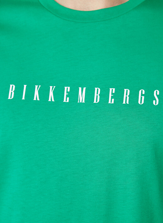 Bikkembergs Yeşil Erkek T-Shirt C 4 114 25 4