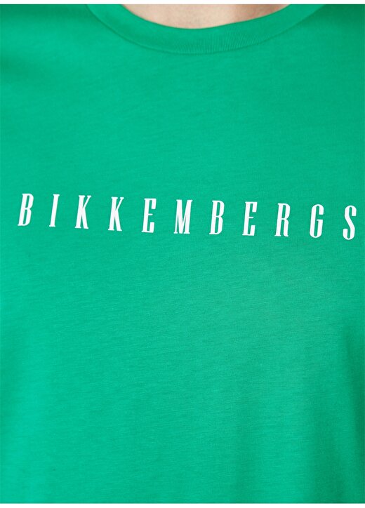 Bikkembergs Yeşil Erkek T-Shirt C 4 114 25 4