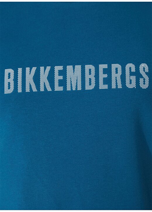 Bikkembergs Turkuaz Erkek T-Shirt C 4 101 2S 4