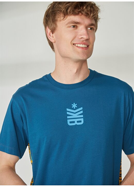 Bikkembergs Turkuaz Erkek T-Shirt C 4 114 22 1