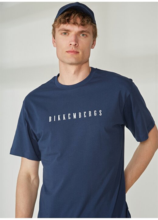 Bikkembergs Mavi Erkek T-Shirt C 4 114 25 1